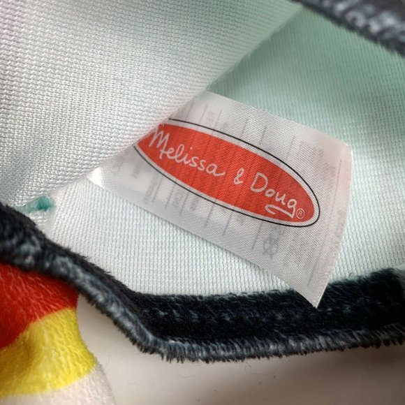 Hand Puppets Lot Melissa Doug Kaplan 7 Piece Set Animals Community Helpers Fox - Picture 7 of 8